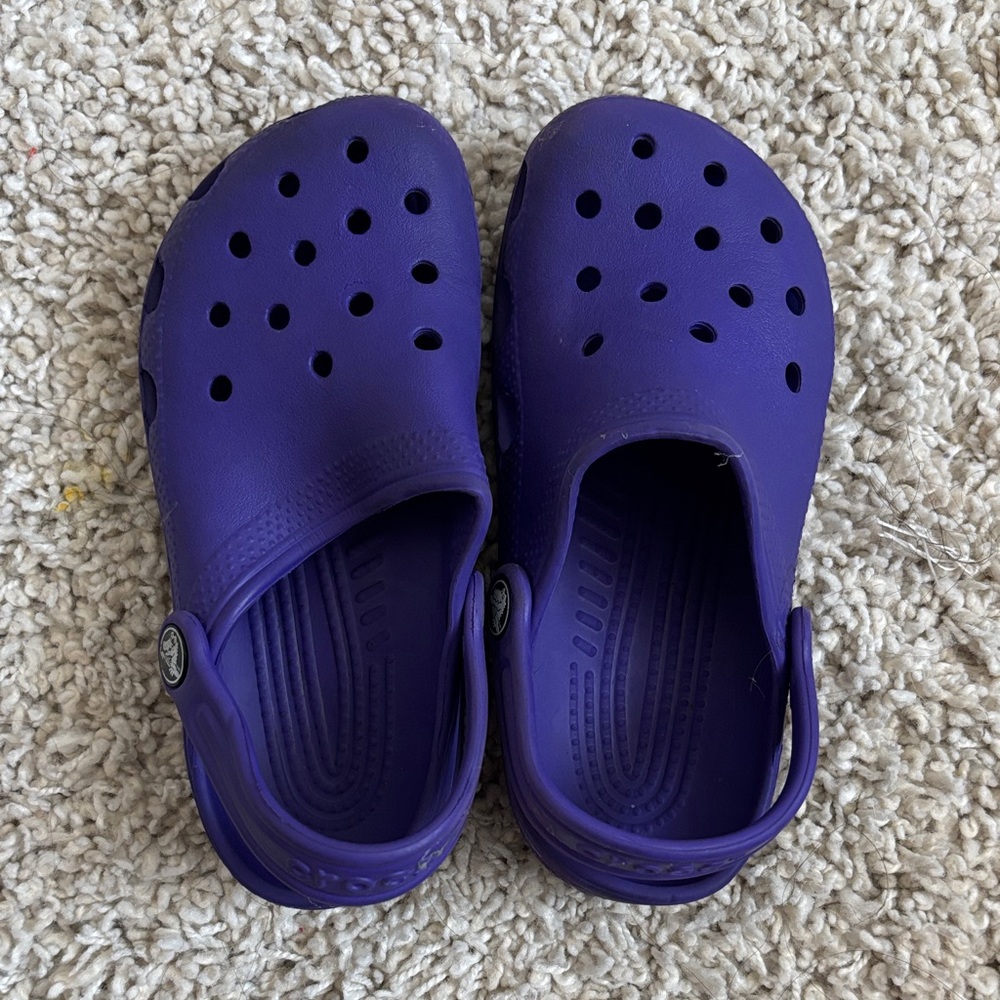 CROCS| Kids Classic Purple Sandals
